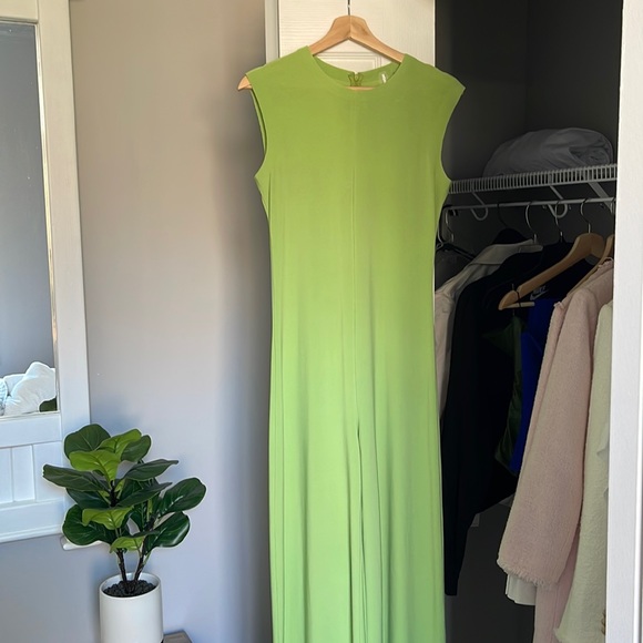 NORMA KAMALI GREEN JUMPSUIT - Picture 4 of 6